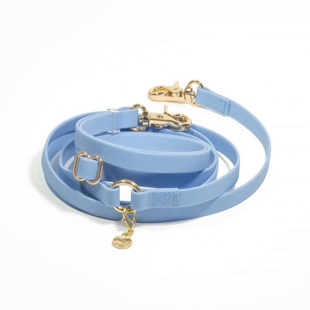 4-IN-1 CONVERTIBLE HANDS FREECLOUD DOG LEASH 3/4" Wide Sunnytails